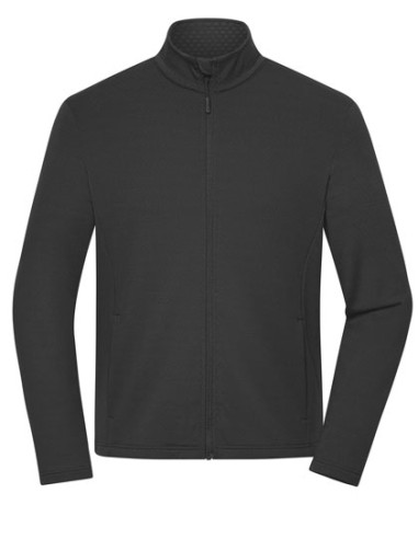 DAI-JN1388-Mens Sports Structured Fleece Jacket